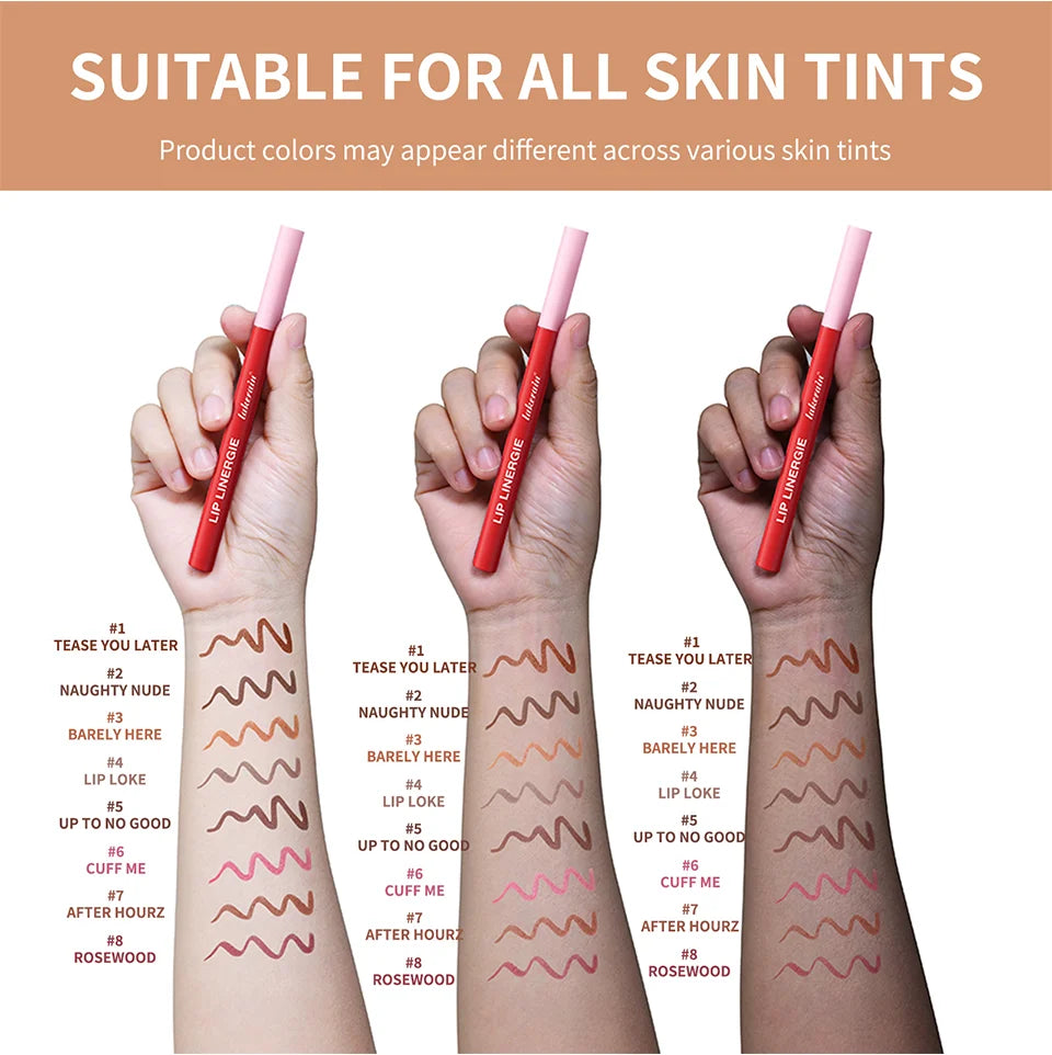 Waterproof Long-Lasting Felt-Tip Lip Liner Stain