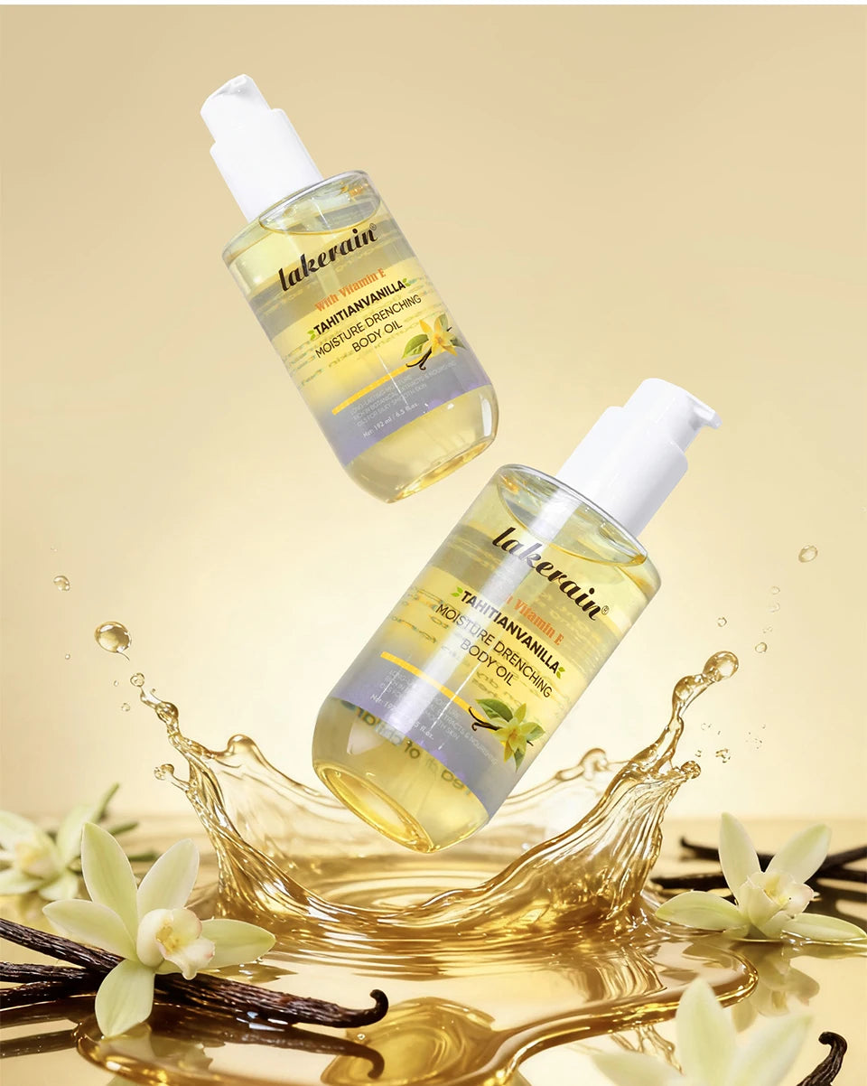 Vanilla Hydrating Body Oil for Dry Skin