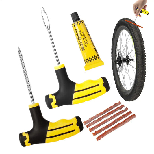 Heavy-Duty Emergency Tire Puncture Repair Kit
