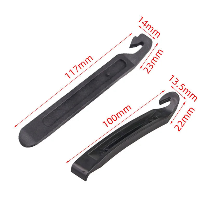 Portable Bike Tire Repair Kit for Road and Mountain Bikes - 10