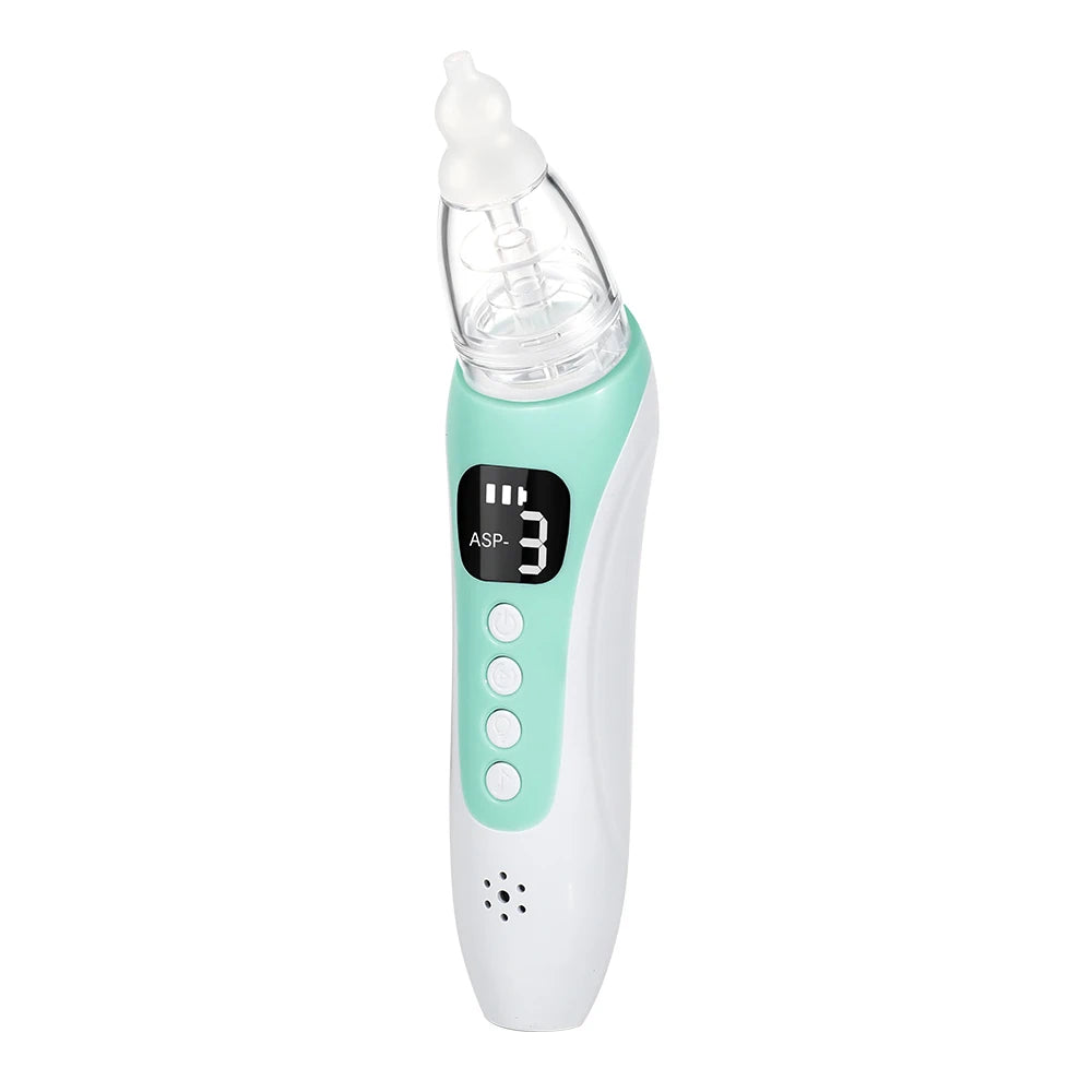 Electric Baby Nasal Aspirator with Music and LED Display
