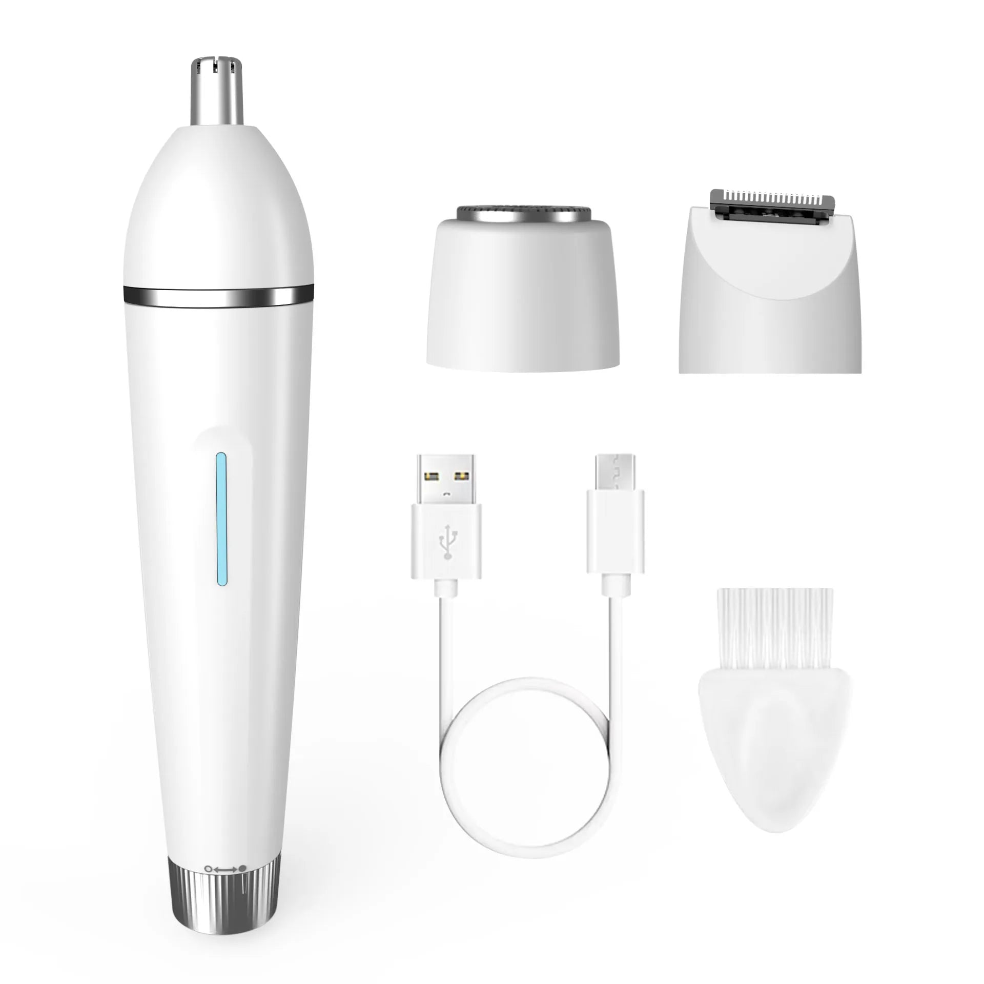 3-in-1 Waterproof Electric Shaver and Bikini Trimmer for Women - 18