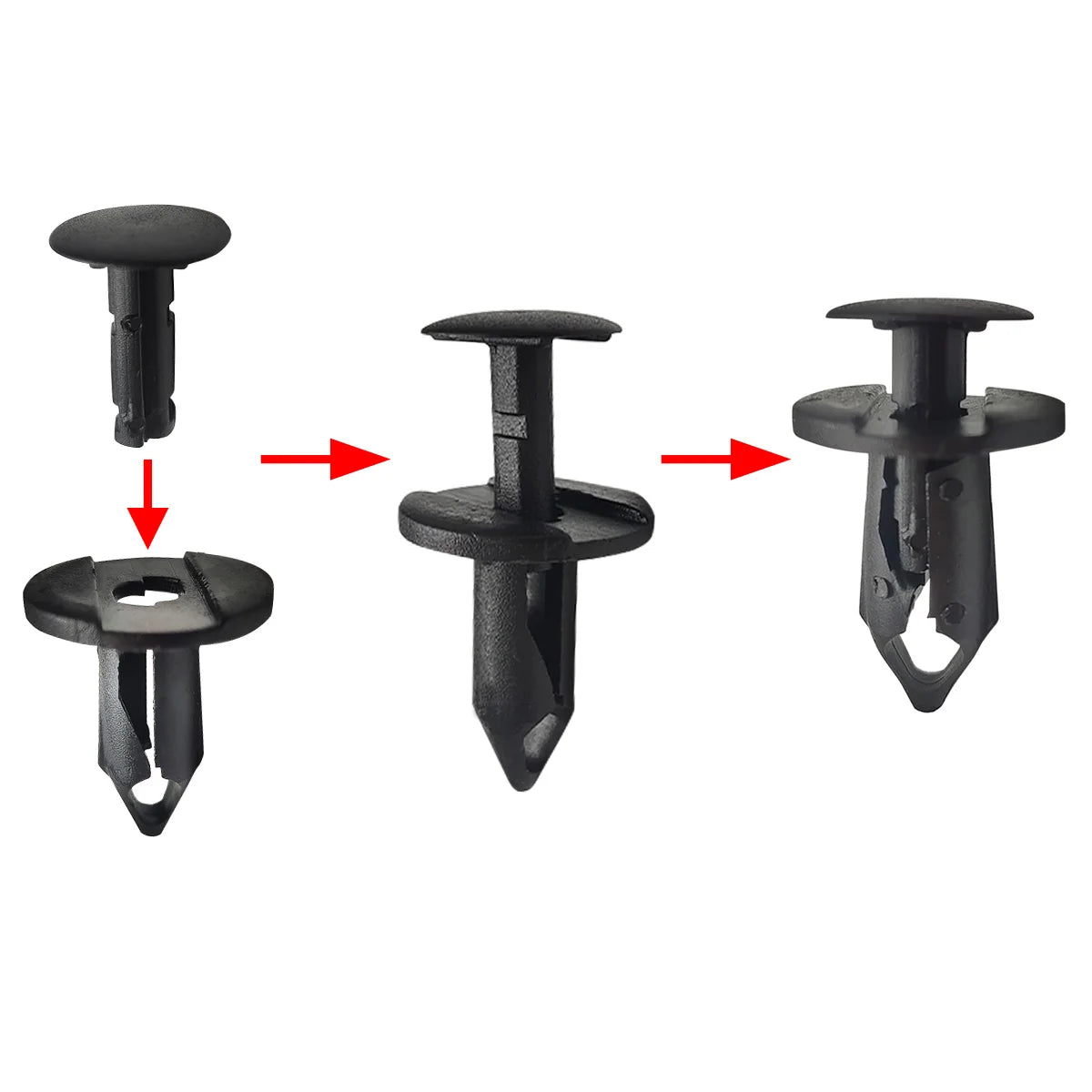 Universal Automotive Plastic Rivet Fastener and Clip Replacement Kit