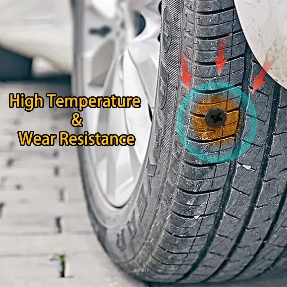 Universal Vacuum Tire Repair Nails for Emergency Puncture Fix