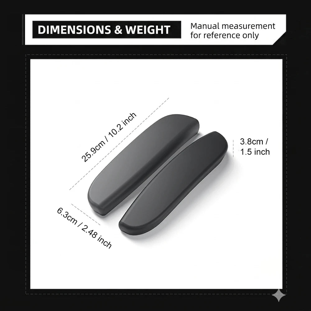 Silicone Armrest Covers for Second Row Seats - 6