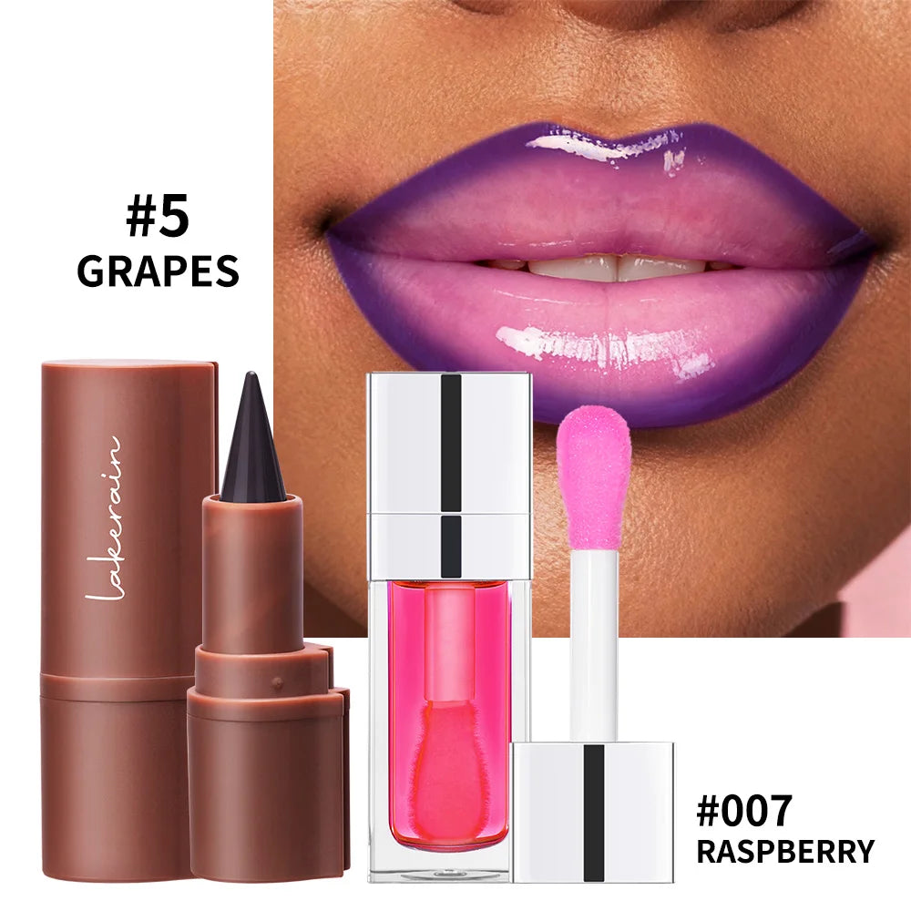Hydrating Lip Liner and Gloss Makeup Set