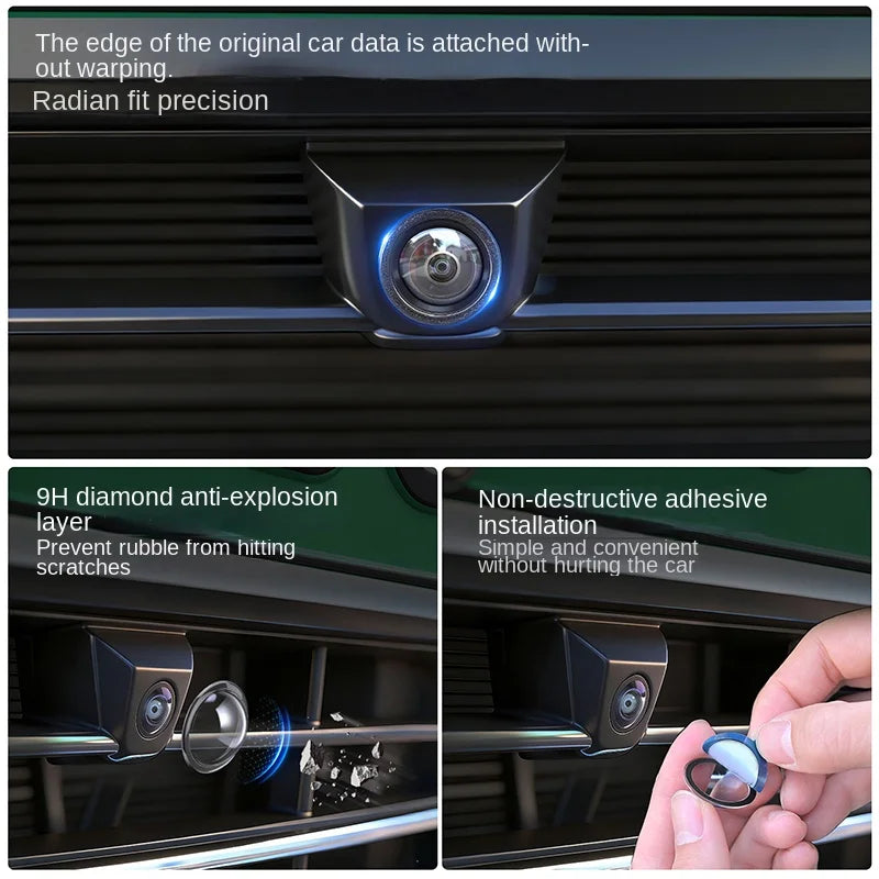 Car Front Bumper Camera Protective Lens Guard