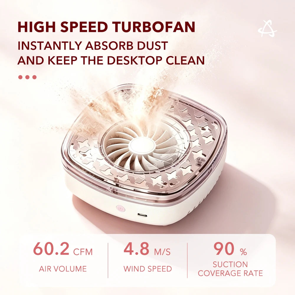 Compact Portable Nail Dust Collector Vacuum - 3