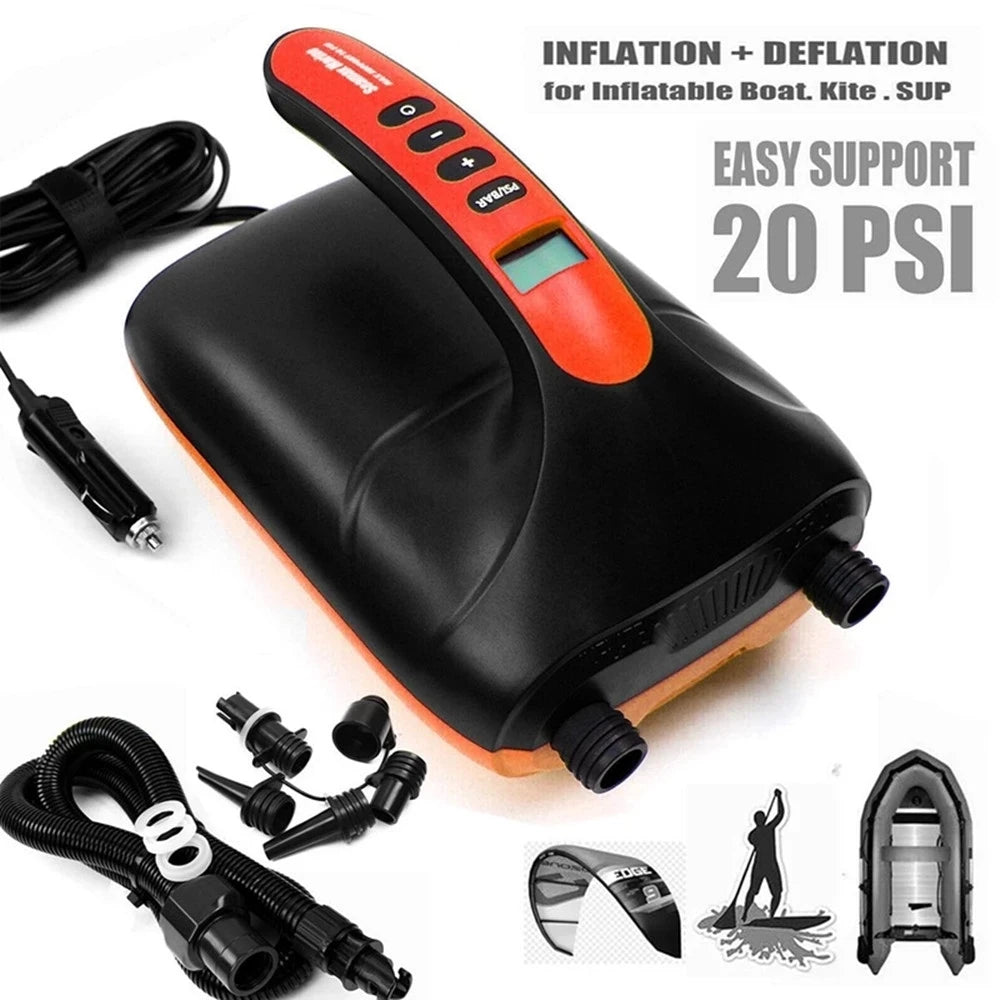 Digital Electric Air Pump for Inflatable SUP and Boats