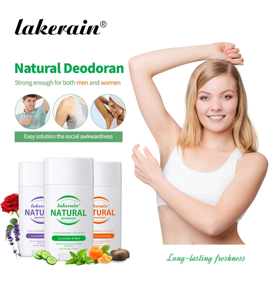 Long-Lasting Natural Solid Deodorant Stick for Freshness - 7
