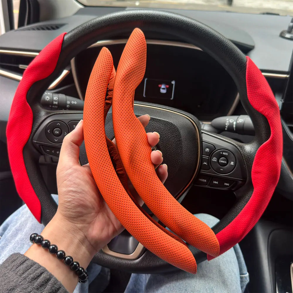 Non-Slip Car Steering Wheel Booster Cover - 6