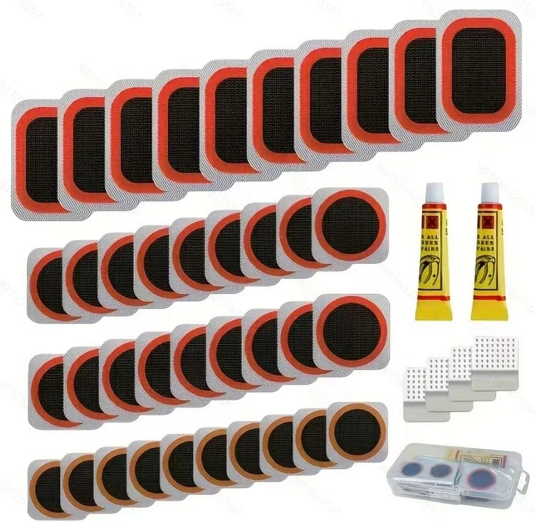 Bicycle and Motorcycle Tire Puncture Repair Kit - 14