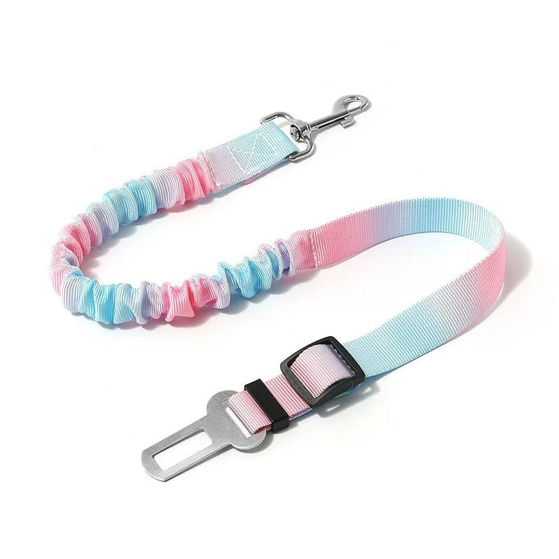 Adjustable Gradient Dog Car Safety Seat Belt