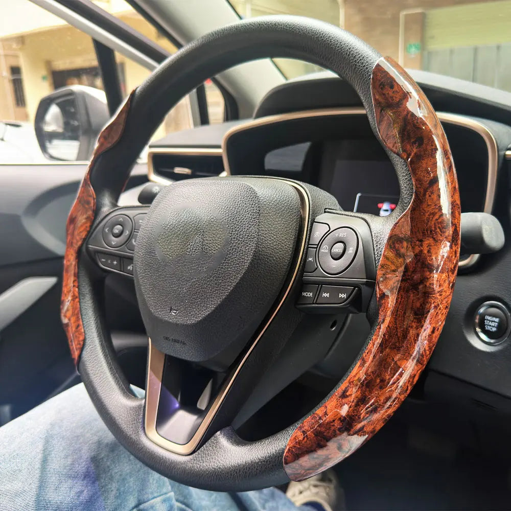 Anti-Slip Car Steering Wheel Booster Cover Set - 2