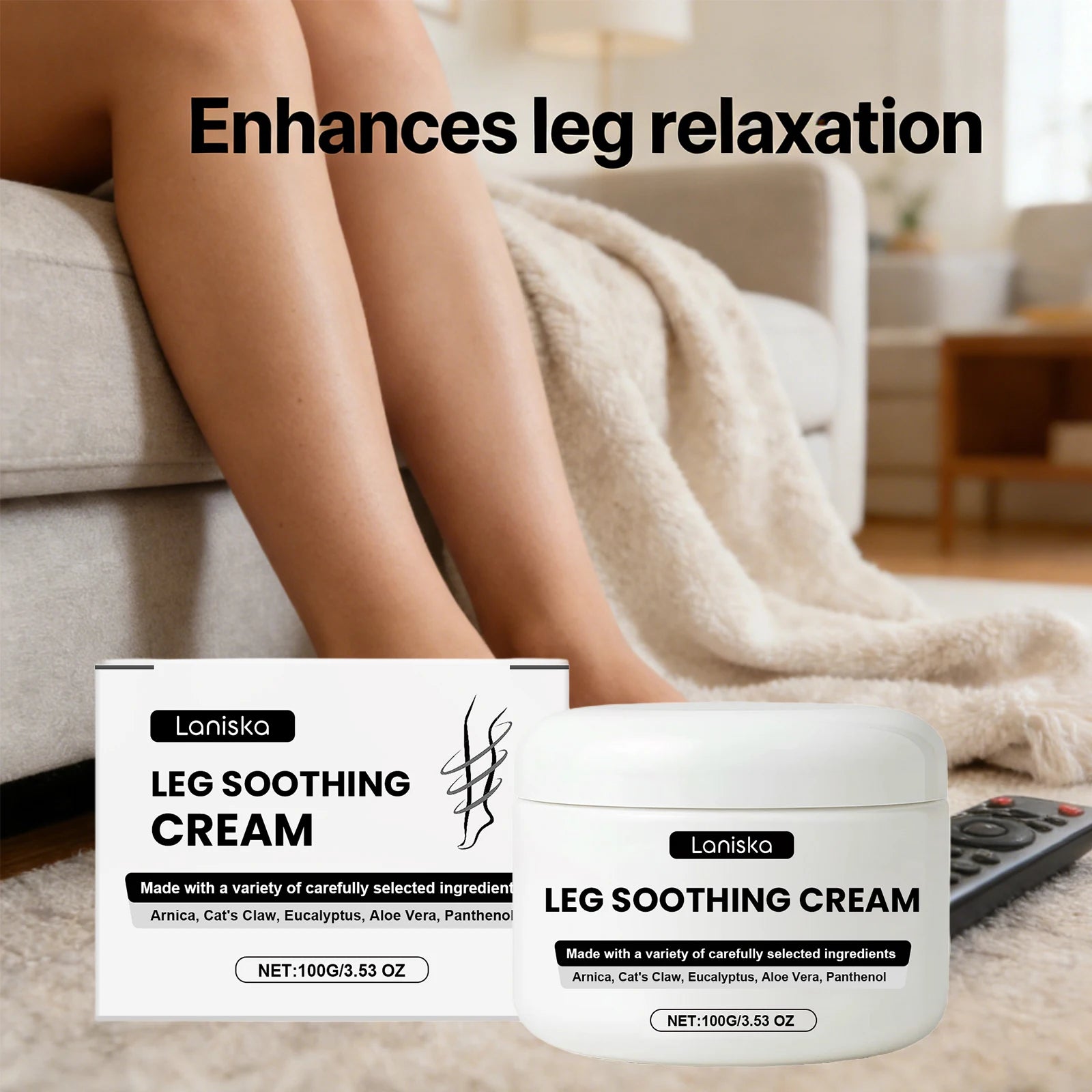 Soothing Leg Massage Cream for Muscle Relief and Daily Recovery - 5