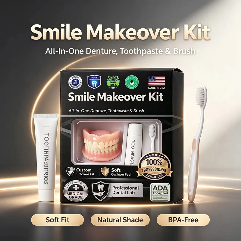 Moldable Silicone Denture Set for Instant Smile - 2