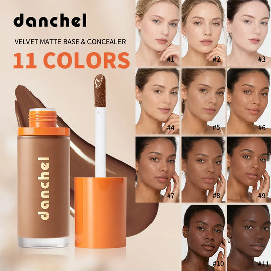2-in-1 Velvet Matte Liquid Foundation and Concealer