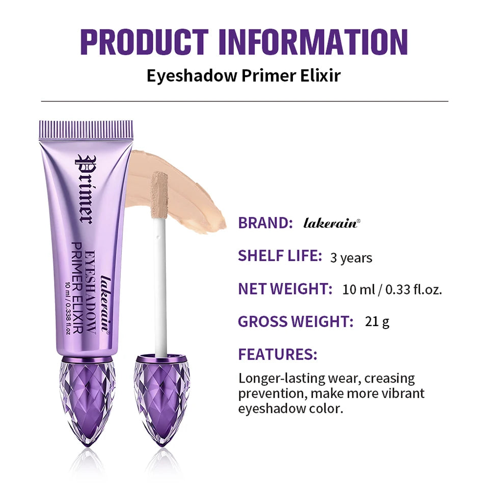 Long-Lasting Crease-Proof Eyeshadow Primer