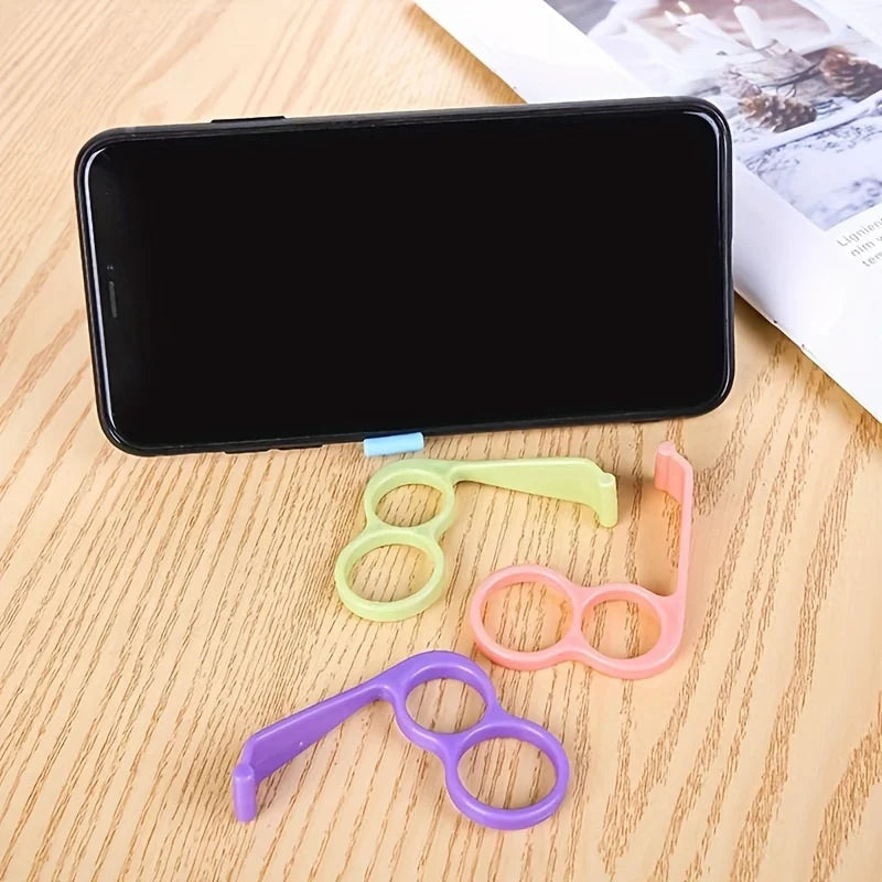 Non-Slip Finger Ring Phone Grip and Desktop Stand - 7