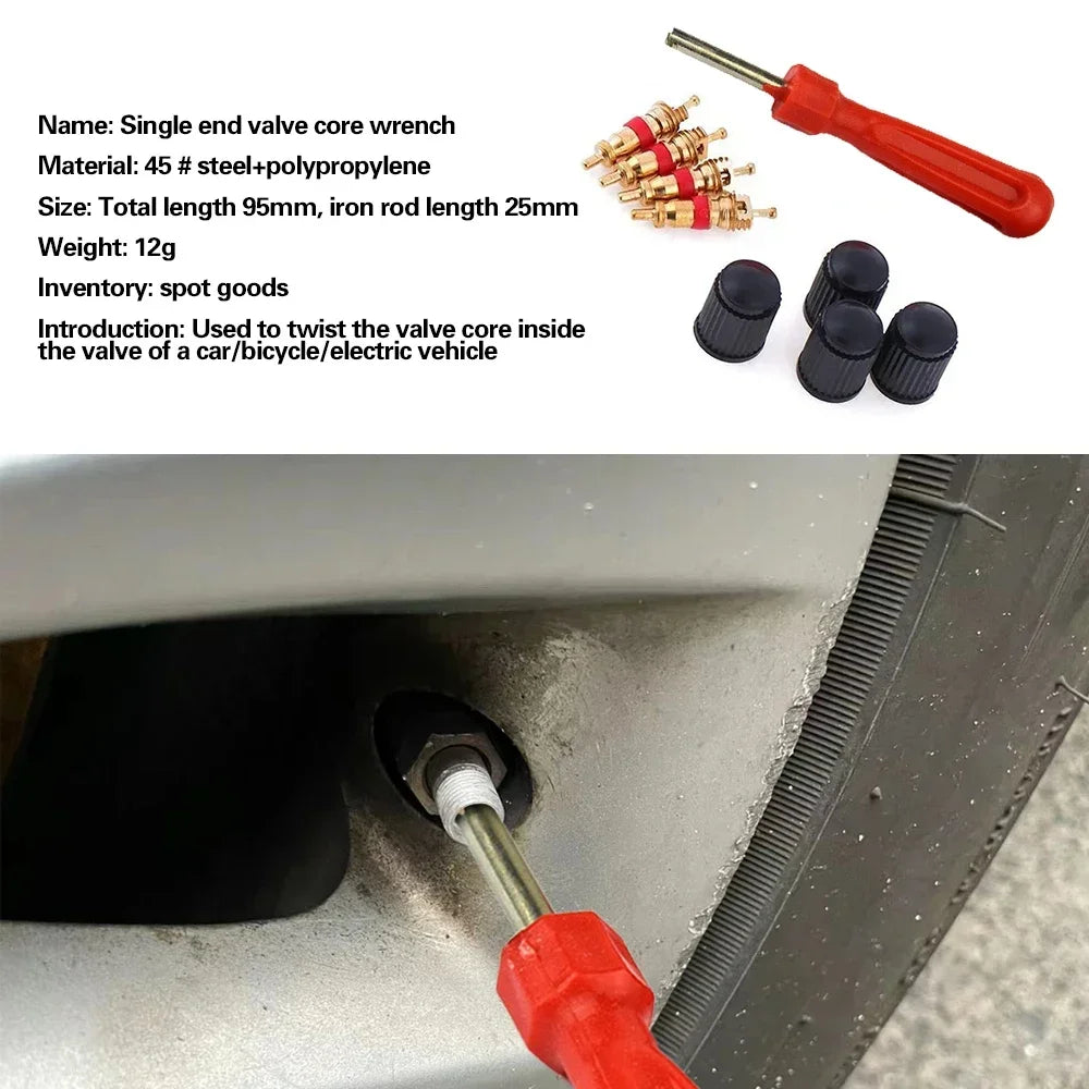 Emergency Tire Puncture Repair Kit for Cars and Motorcycles