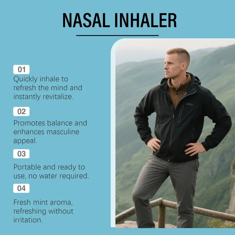 Men's Energy and Charisma Nasal Inhaler - 12