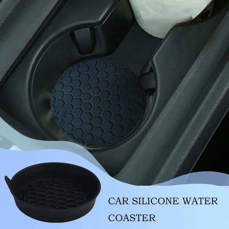 Non-Slip Universal Car Cup Holder Insert Coaster - 7