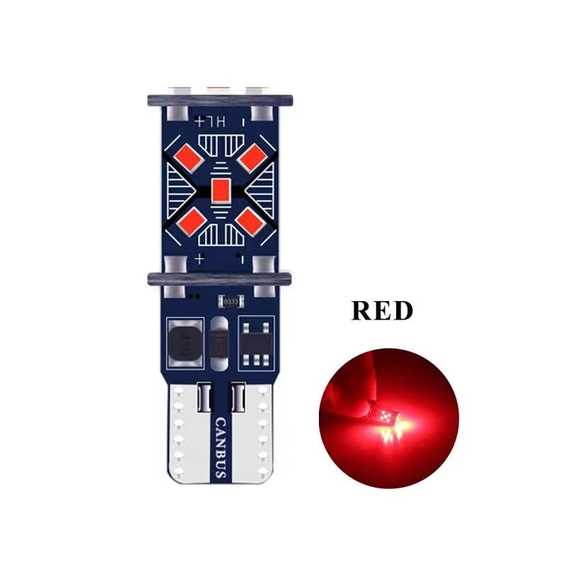 Bright T10 W5W LED Interior and Parking Light Bulbs