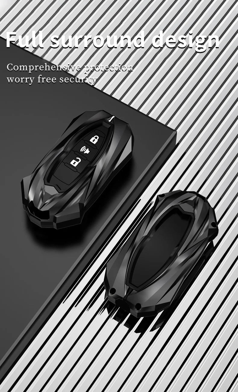 Protective Galvanized Alloy Car Key Case for Great Wall Models - 7