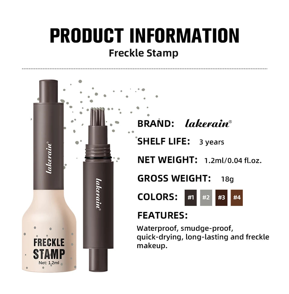 Waterproof Natural Freckle Stamp Makeup Pen