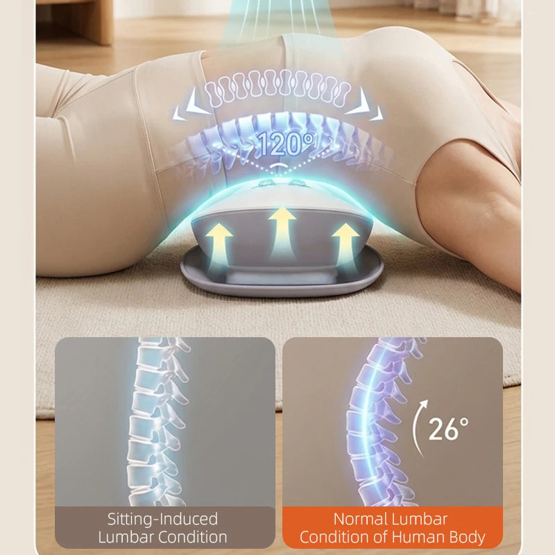 Electric Lumbar Traction and Back Massager