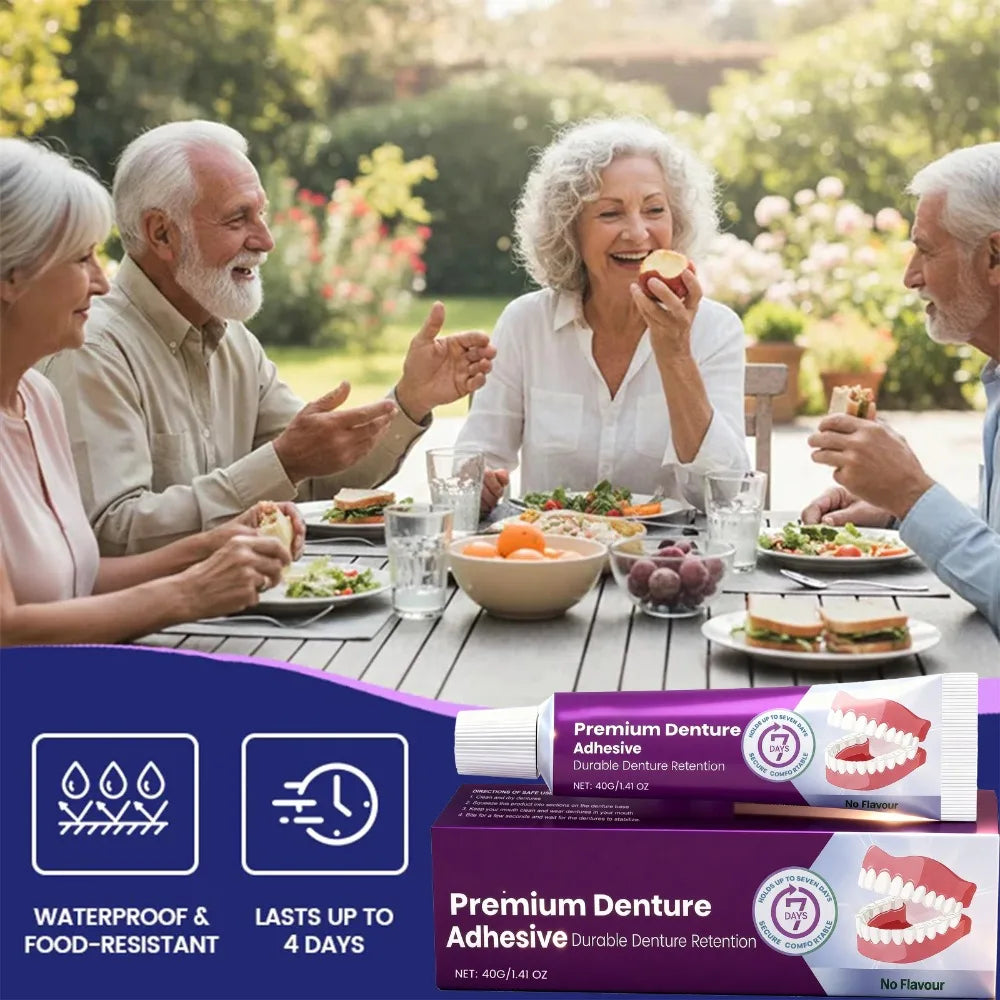 Long-Lasting Denture Adhesive Cream for Secure Hold - 4