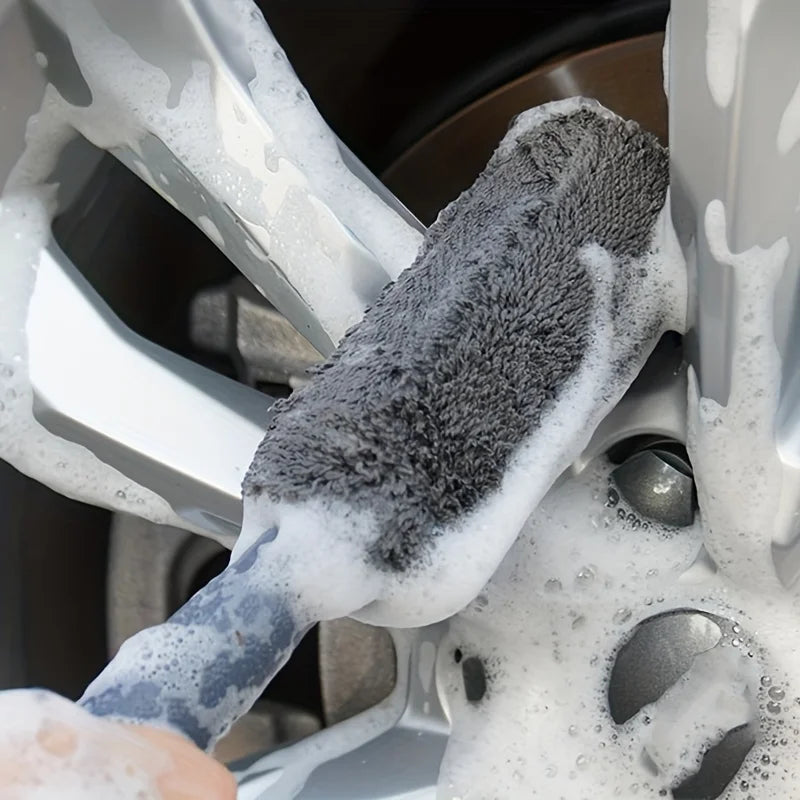 Microfiber Car Wheel and Rim Cleaning Brush - 1