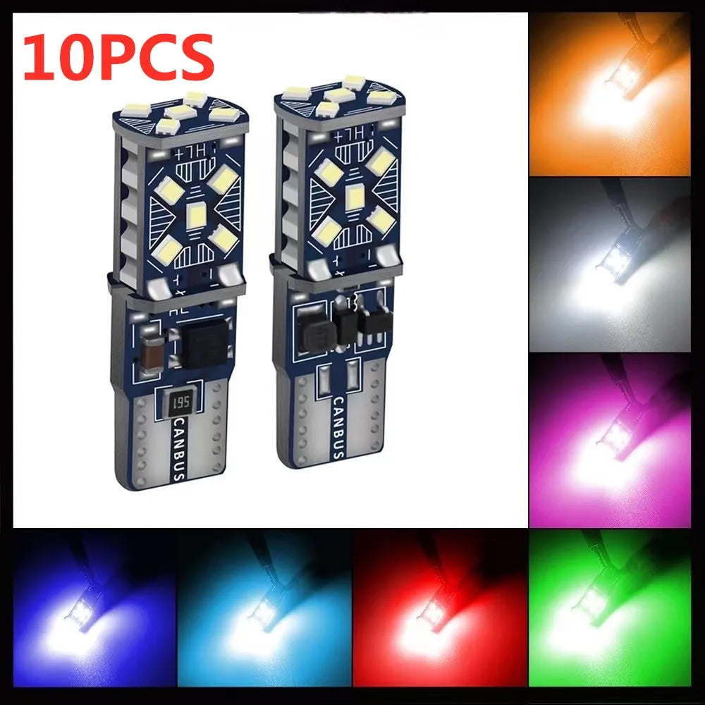 Bright T10 W5W LED Interior and Parking Light Bulbs - 1