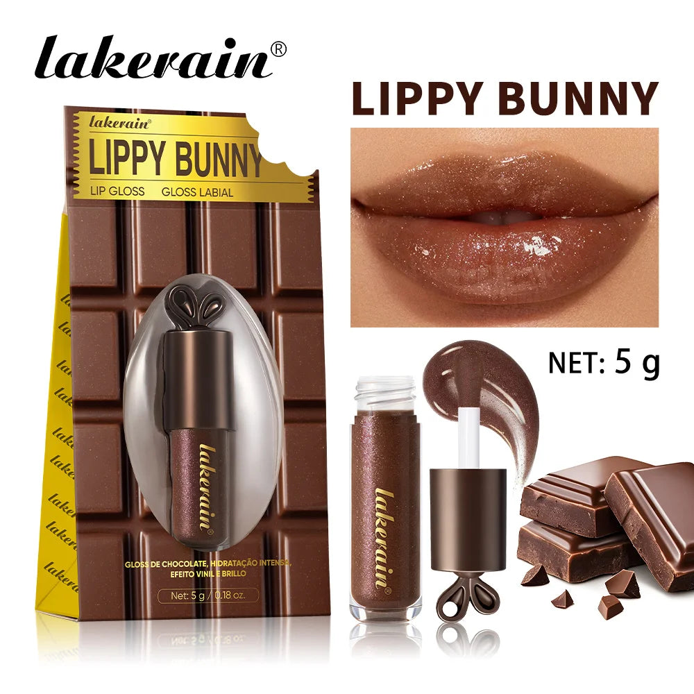 Honey and Chocolate Moisturizing Lip Gloss Set - 34