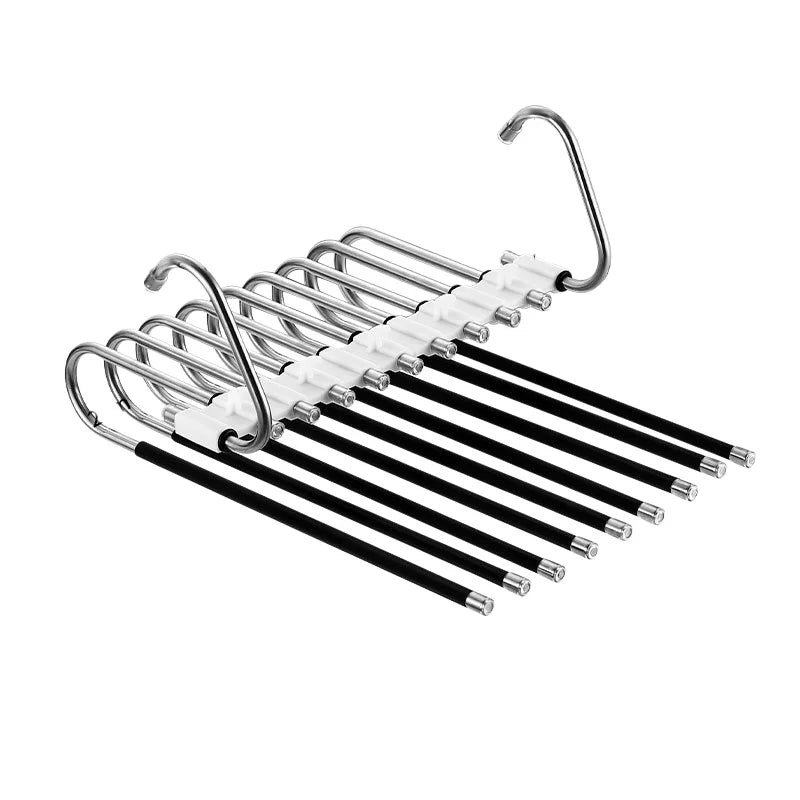 Multilayer Space Saving Folding Pants Hanger