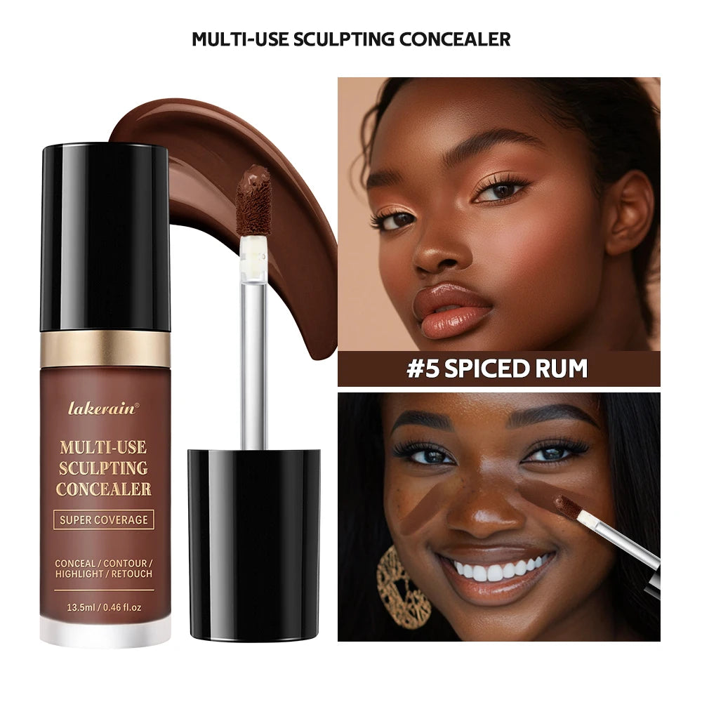 5-Color Waterproof Sculpting Concealer for Face and Contouring - 20