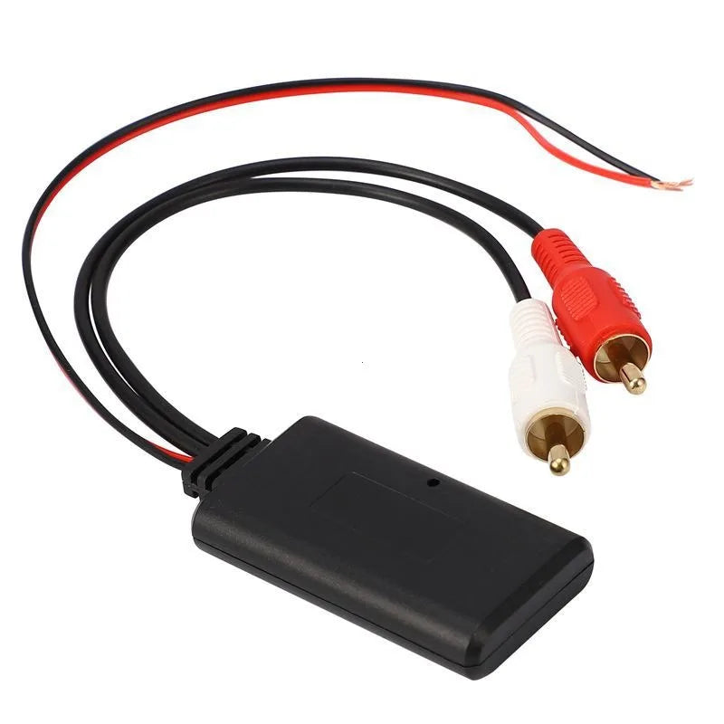 Wireless Bluetooth Audio Receiver for 2RCA Car Stereo Systems