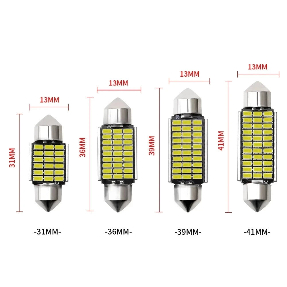 Universal Festoon LED Interior and License Plate Light Bulb
