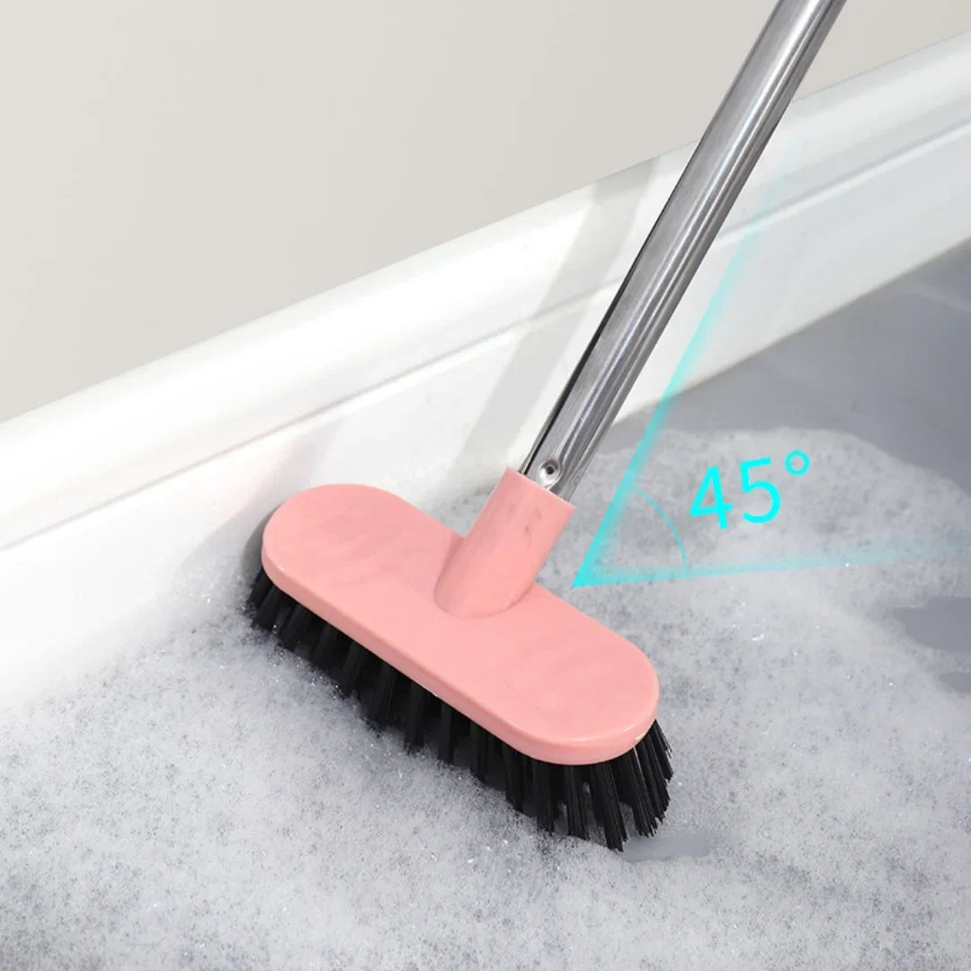 Heavy Duty Long Handle Floor Scrub Brush for Deep Cleaning - 10