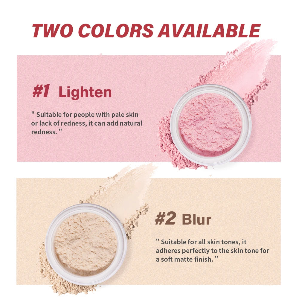 Matte Oil-Control Loose Setting Powder for Flawless Makeup - 3