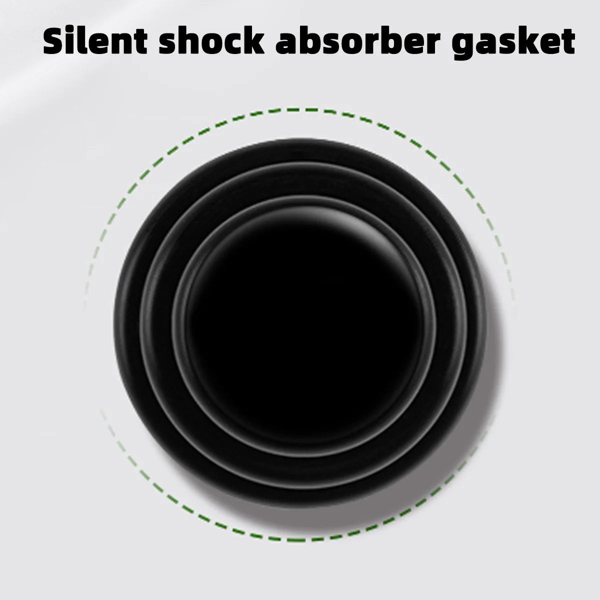 Car Door Shock Absorber Pads Noise Reduction Silicone Buffer Stickers - 6