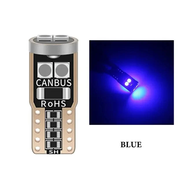 T10 W5W Canbus Error-Free LED Interior and License Plate Bulbs