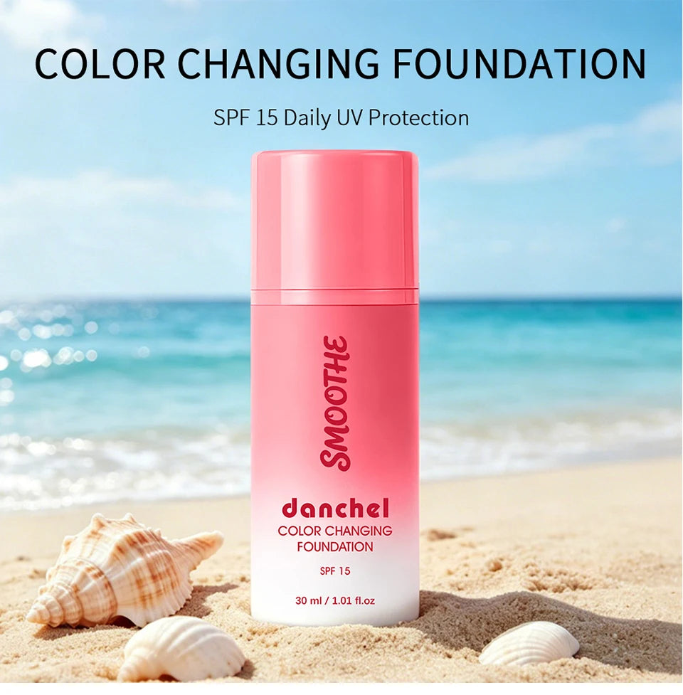 Color-Changing Foundation for Flawless Radiant Skin - 8