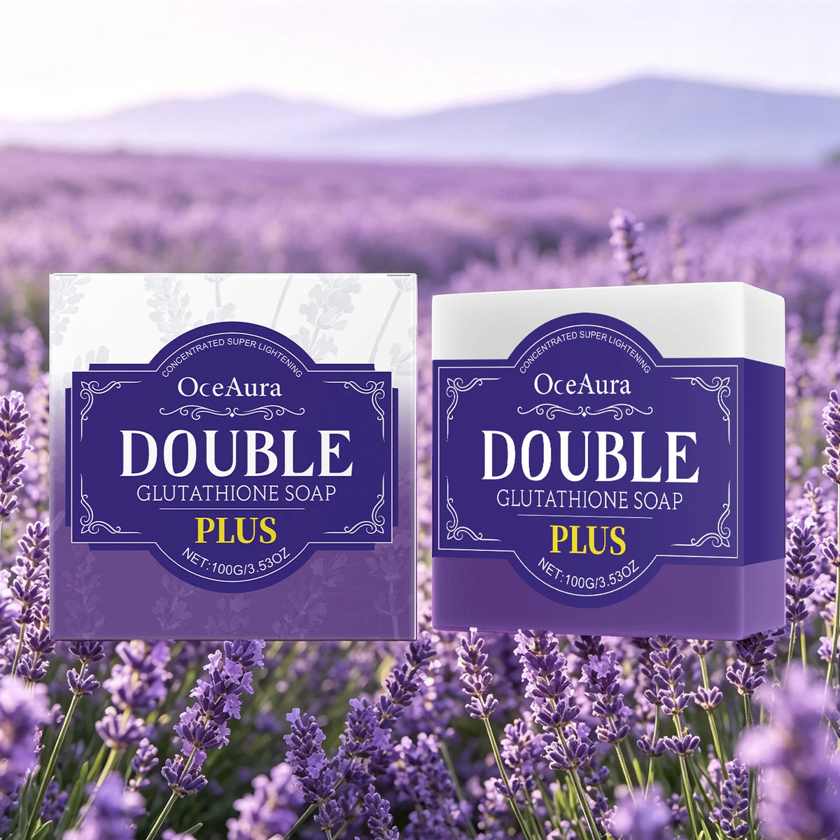 Lavender Brightening Cleansing Soap Bar
