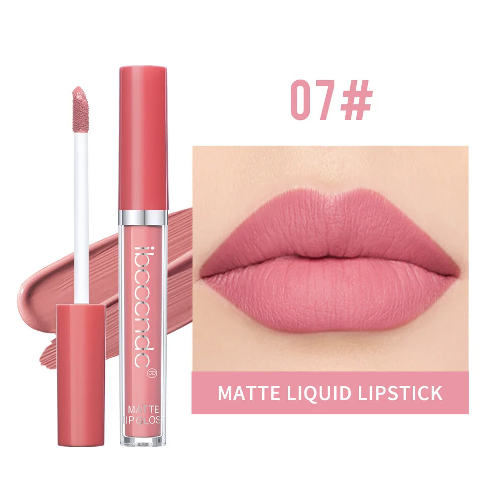 Waterproof Matte Liquid Lipstick Long-Lasting Lip Gloss