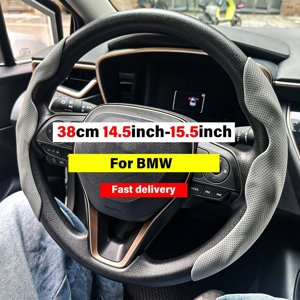 Non-Slip Car Steering Wheel Cover for Improved Grip