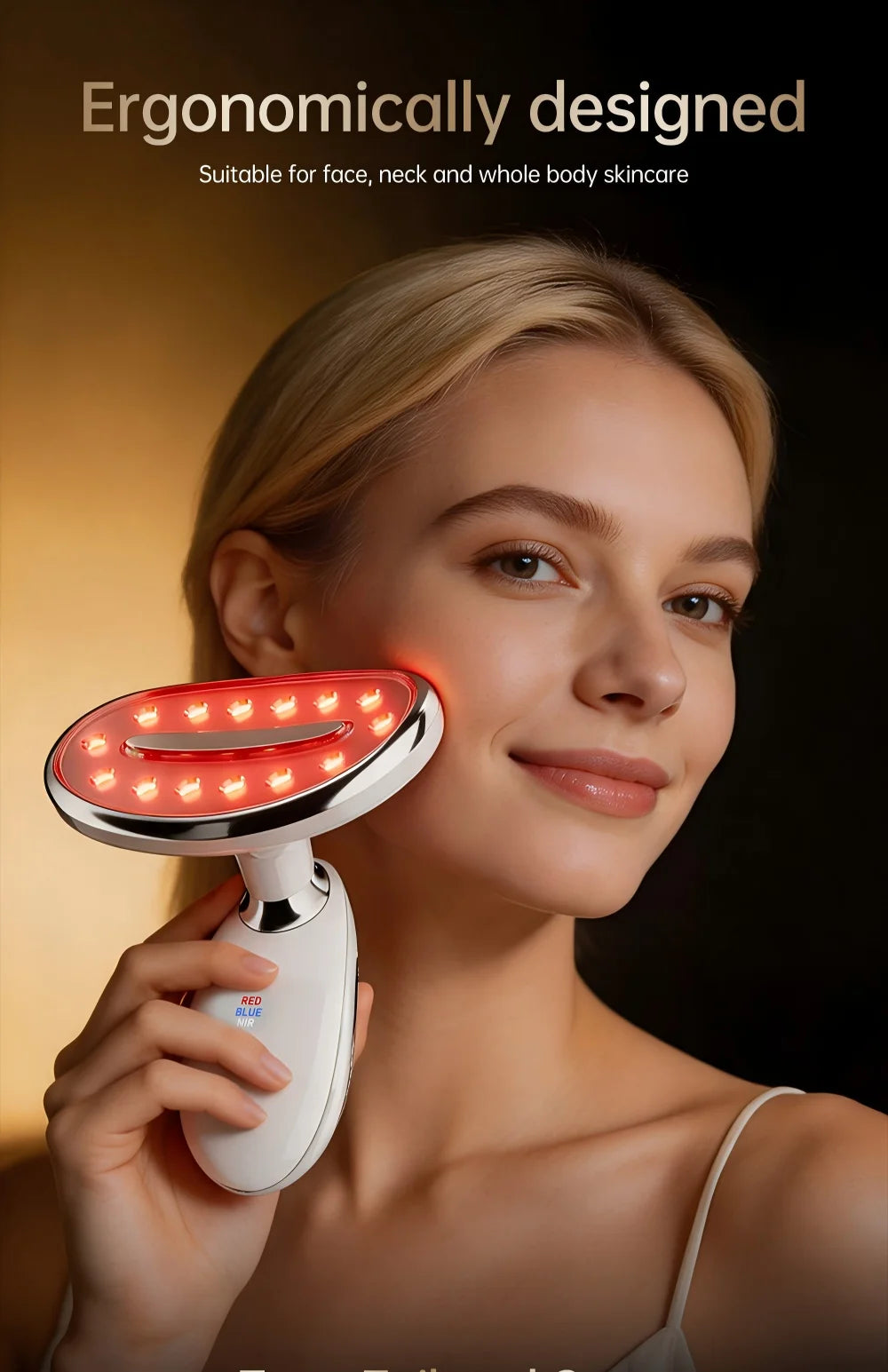 LED Facial and Body Skin Tightening & Sculpting Massage Tool - 18