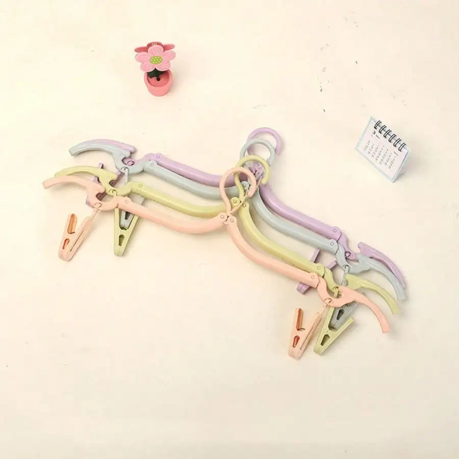 Portable Folding Clothes Hangers for Travel