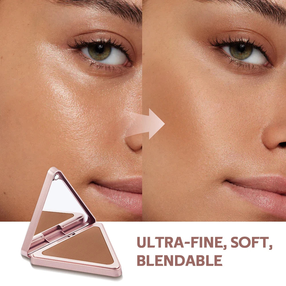 Matte Bronzer Powder for Face Contouring