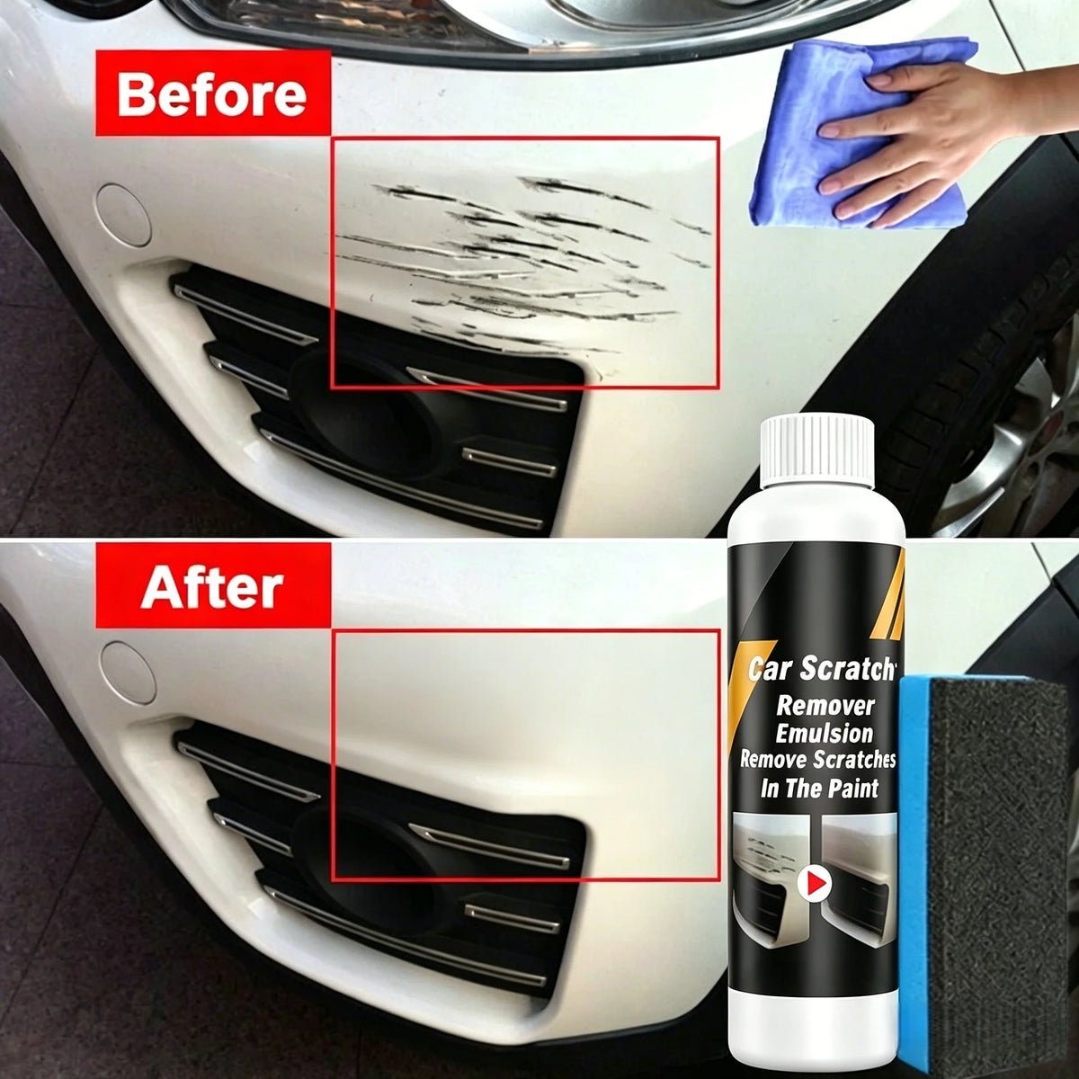 Car Paint Scratch Repair and Polishing Compound